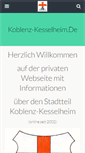 Mobile Screenshot of koblenz-kesselheim.de